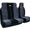 Seat covers for commercial transport