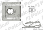 Metal fastener vw PASSAT (B5),  01-