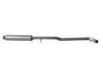 EXHAUST VOLVO V70 2.4T 01- MID.SIL.