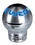 WRC sinise valgustusega käigukangi nupp alumiinium