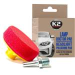 k2 headlight polishing pad ajovalojen linssien kiillotustyyny m14