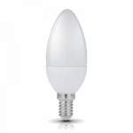 230v LED-lamppu E14 sw 4.5w 420lm lämmin valkoinen 3000k 37x100mm kobi