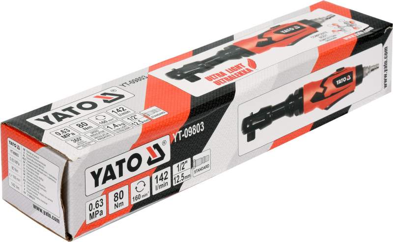 YATO YT-0982 paineilmaräikkä 1/2" + tarvike 30kpl - AK24.fi