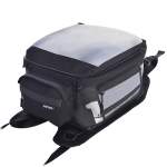 18-litra hihnalla kiinnitettävä laukku bensiinitankille  F-1 S18 OXFORD Väri musta/harmaa