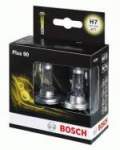 Polttimo H7 +90% Bosch 12V 55W 2kpl