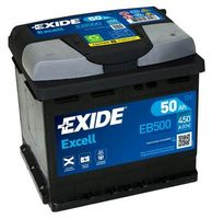 EXIDE  Käivitusaku EXCELL ** 12V 50Ah 450A EB500