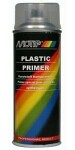 For plastic parts Primer sprey clear 400ml Motip