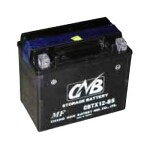 battery Cnb dry charged CBTX12 12V 10Ah 180A 152X88X131 +/-