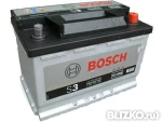 Autoaku Bosch 70Ah, 640A S3 008 - / + S3 008