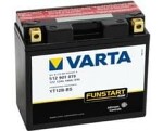 Motorcycle battery Varta AGM 12V 12Ah 215A 151x70x131 +/- YT12B-BS/4