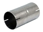 connector pipe 76 MM, stainless