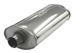 oval silencer Heavy 63, stainless