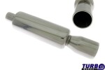 sport silencer Exhaust System (steel steel, number adapters: 1)