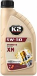 k2 texar 5w30 synthetic xn sn. c3/c2-12. mb229.31 1l (синтетическое)