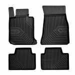 mats rubber (front - rear, ultraflex dp, set, 4pc, paint black) BMW 3 (G20, G80) 11.18-