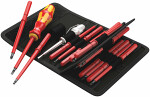Wera Kraftform Kompakt VDE screwdriver set with interchangeable blades + voltage tester 16pcs