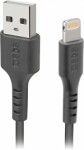 charging cable 1.0m lightning/apple - usb black sbs