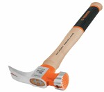 Carpenters hammer with wooden handle and non-slip grip 710g 16863