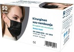protective mask black 50pc pack