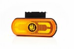 LED-äärivalo keltainen merkkauskynä. 12/24v. 133x53mm jalalla