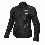 jacket for motorcyclist ADRENALINE ALASKA LADY 2.0 PPE paint black, dimensions 3XL
