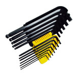 Hex wrenches set STANLEY inch sizes 12 pc 1-16-3/8