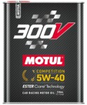 engine oil MOTUL 300V COMPETITION SAE 5W40  2L Full synth