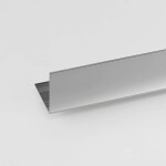 Alumīnija profils anodēts l hroms 2000mm x 10mm x 10mm