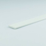 profile PVC 1000mm x 25mm x 5mm white