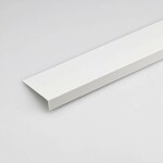 profile PVC 1000mm x 25mm x 20mm L white