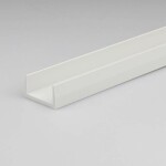 profile PVC 1000mm x  6,2 x 8,7mm  U white