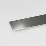 Aluminiumprofil anodiserad krom 1000mm x 30mm x 2mm