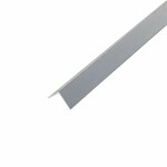 Aliuminio profilis anoduotas matiniais šepečiais. adh 2600 mm x 16 mm x 16 mm