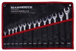 set wrenches sheet-ring, 14 pc, 10, 11, 12, 13, 14, 15, 16, 17, 18, 19, 22, 6, 8, 9 mm, Wrench/e sheet-ring, package: kate materiałowy