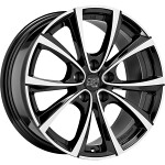 Alloy Wheel MSW 27 Black Polished, 19x9.5 5x114.3 ET45 middle hole 64