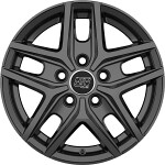 Alloy Wheel MSW 40 Van Grey, x0.0 ET middle hole