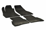 car floor mats, rubber GU-ZU Fiat DOBLO II. (2009-2015), (2015-)