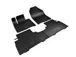 car floor mats, rubber GU-ZU Kia SORENTO III (UM) (2015-2020)