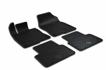 car floor mats, rubber GU-ZU Honda CIVIC (2017-)