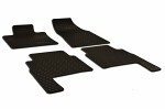 car floor mats, rubber GU-ZU Kia SORENTO I (BL) (202-2009)
