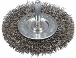 brush disc 75MM with handle stainless