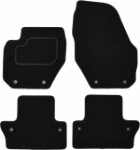 matid veluur (esimene - tagumine, veluur, komplekt, 4 tk, värv must) sobib: VOLVO S60 II, V60 I 04.10-12.18 sedaan