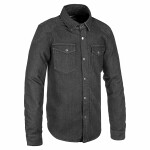 skjorta med skyddsdynor motorcykel oxford original godkännande aa skjorta färg svart, storlek 3xl
