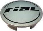 rial колпачок n61 gr.серый/серебристый логотип. 56mm (56-52-3)