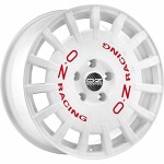 Alloy Wheel OZ Rally Racing White, 18x8.0 5x108 ET45 middle hole 75