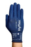 Safety gloves Ansell HyFlex 11-819 ESD, size 8. Thin Nylon, spandex, carbon. Foam nitrile palm dipped. Retail pack