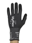 Safety gloves Ansell HyFlex 11-840, size 9. Nylon, spandex. Foam nitrile palm dipped. Retail pack