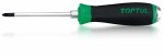 TOPTUL Phillips screwdriver philips PH2. length: 150mm, reinforced handle, impact, trzpień z hex