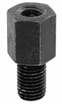 Adapterspegel (gängdiameter: 8 mm, färg: svart, zmienia gängriktning)
