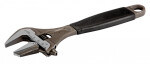 Разводной ключ Ergo с увеличенным зевом и переставной губкой, 218мм макс. 39мм